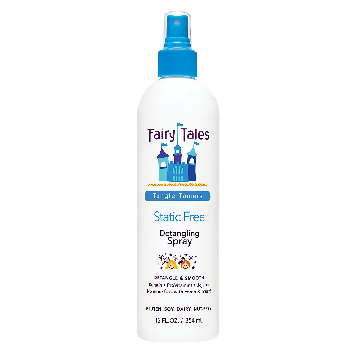 Fairy Tales Tangle Tamer Static Free Detangling Spray for Kids
