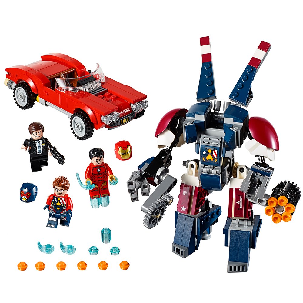 LEGO Marvel Super Heroes Iron Man: Detroit Steel Strikes 76077 Superhero Toy