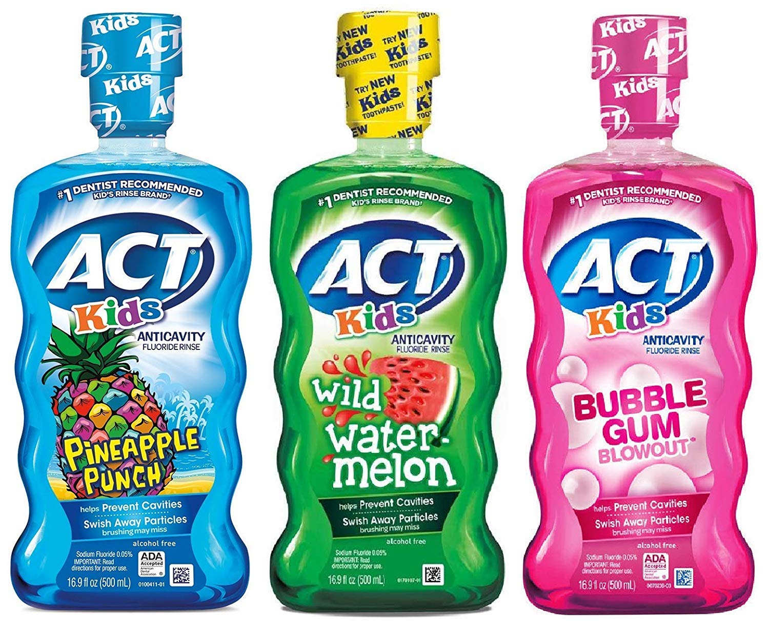ACT Kids Mouthwash Variety Pack (Original Version)