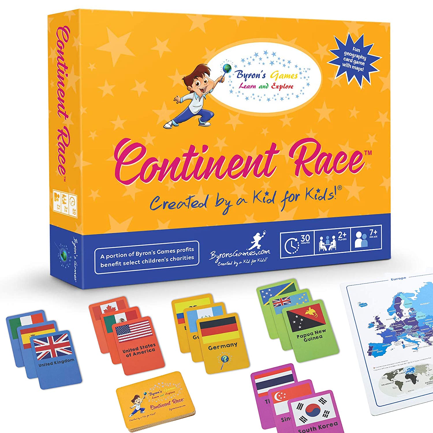 Continent Race from Byrons Games