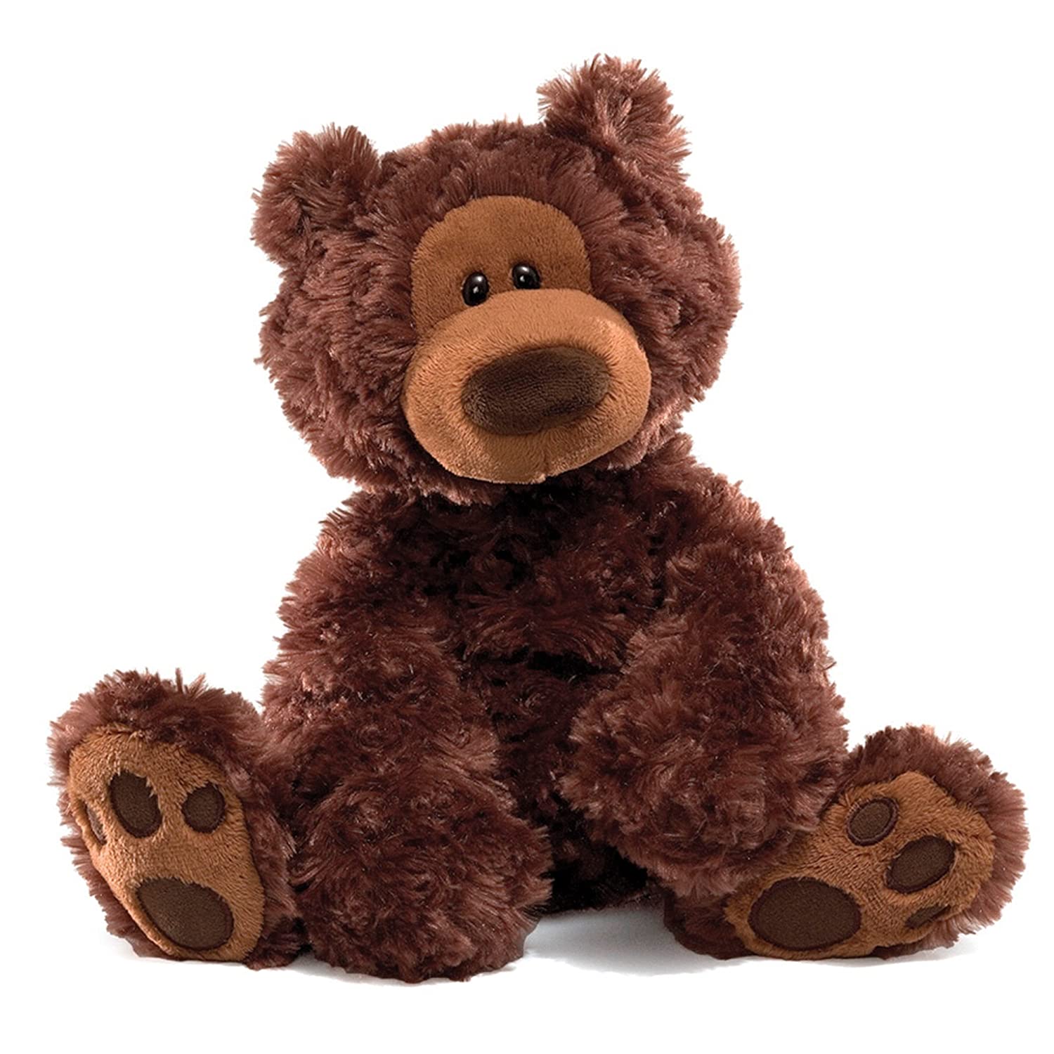 GUND Philbin Teddy Bear Stuffed Animal Plush, Chocolate Brown