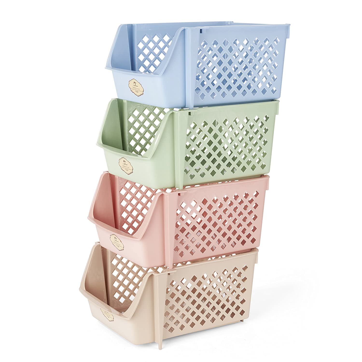 Titan Mall Stackable Storage Bins