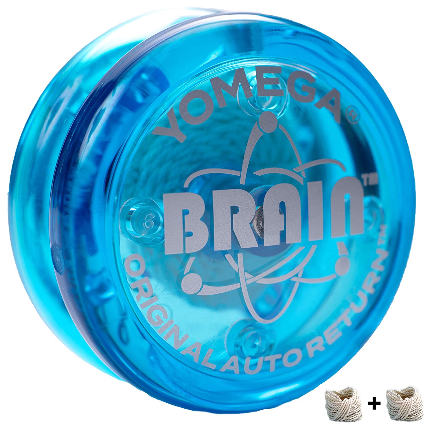 Yomega The Original Brain - Professional Yoyo for Kids and Beginners, Responsive Auto Return Yo Yo Best for String Tricks