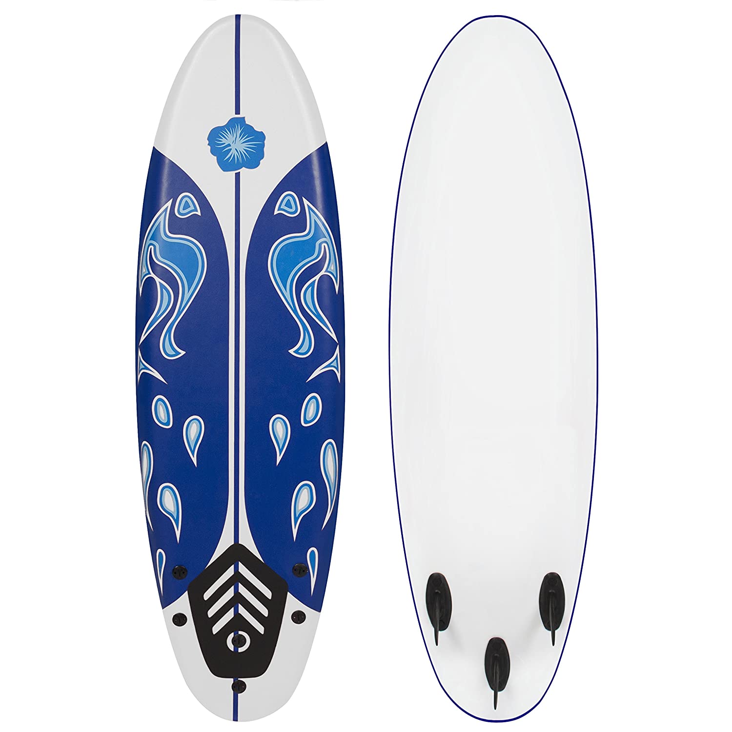 Best Choice Products Surfing Surf Beach Ocean Body Foamie Board Surfboard