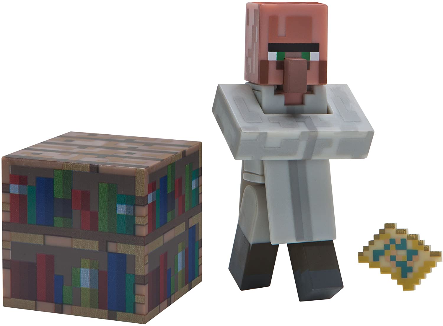 Minecraft Villager Librarian Figure Pack