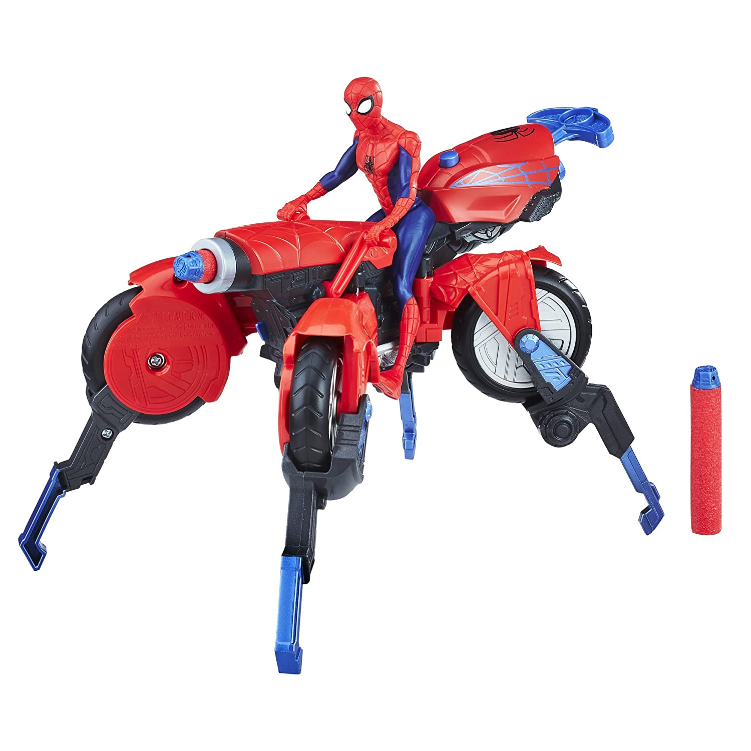 Marvel Spider-Man 3-in-1 Spider Cycle with Spider-Man Figure