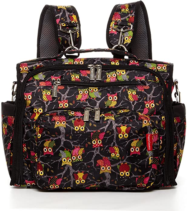 Diaper Bag Backpack Convertible Shoulder Bag and Crossbody Bag
