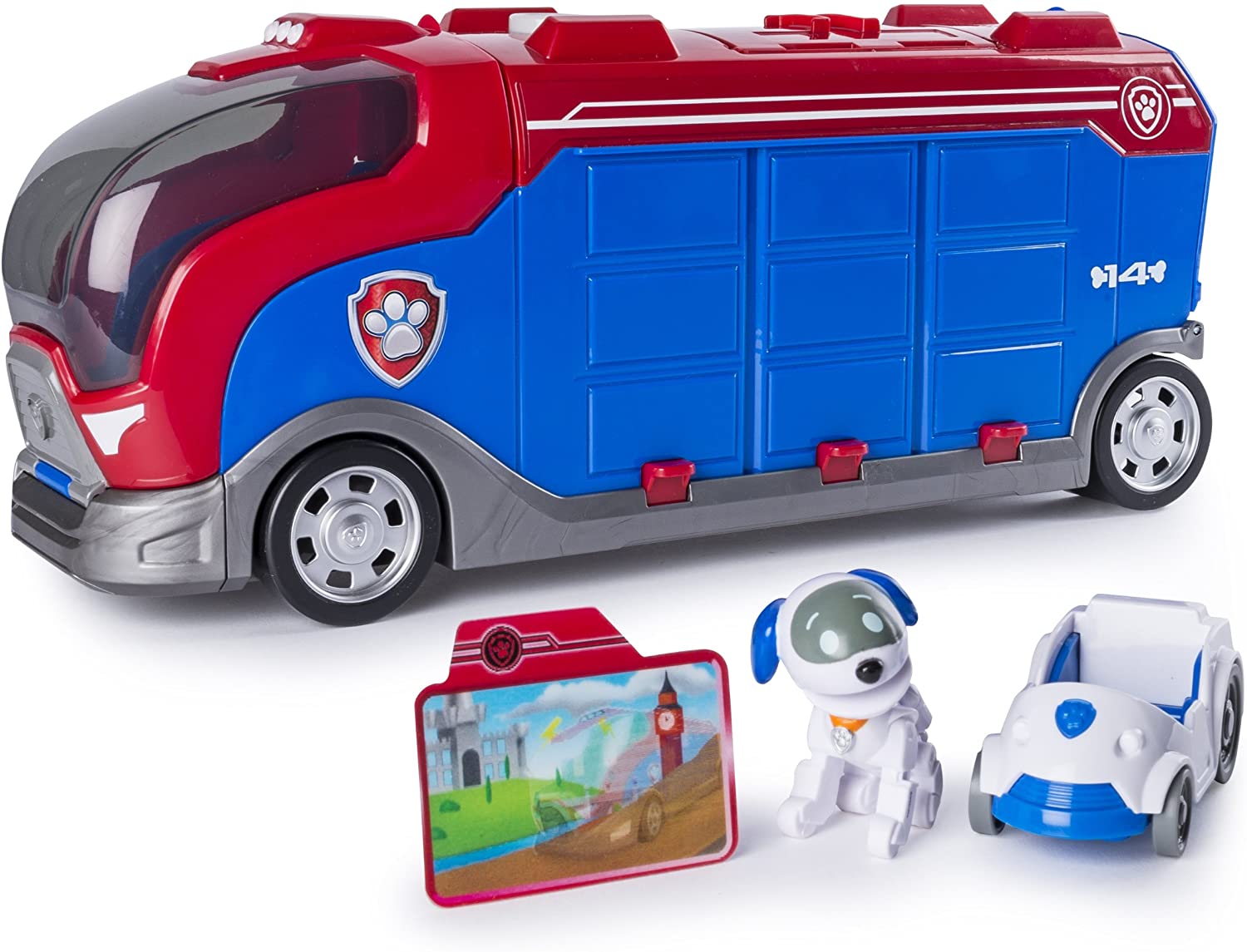 PAW Patrol Mission Paw - Mission Cruiser - Robo Dog and Vehicle, Ages 3 & Up