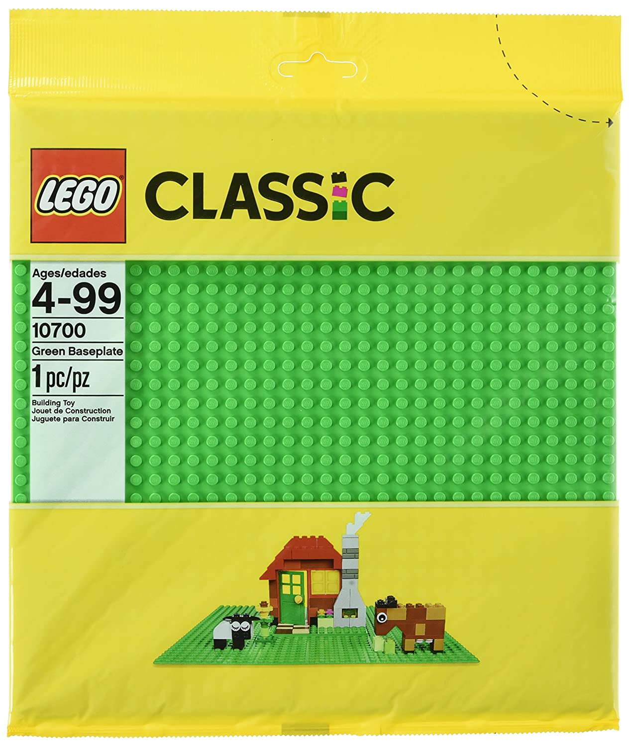 LEGO Classic Green Baseplate Supplement for Building, Playing, and Displaying LEGO Creations