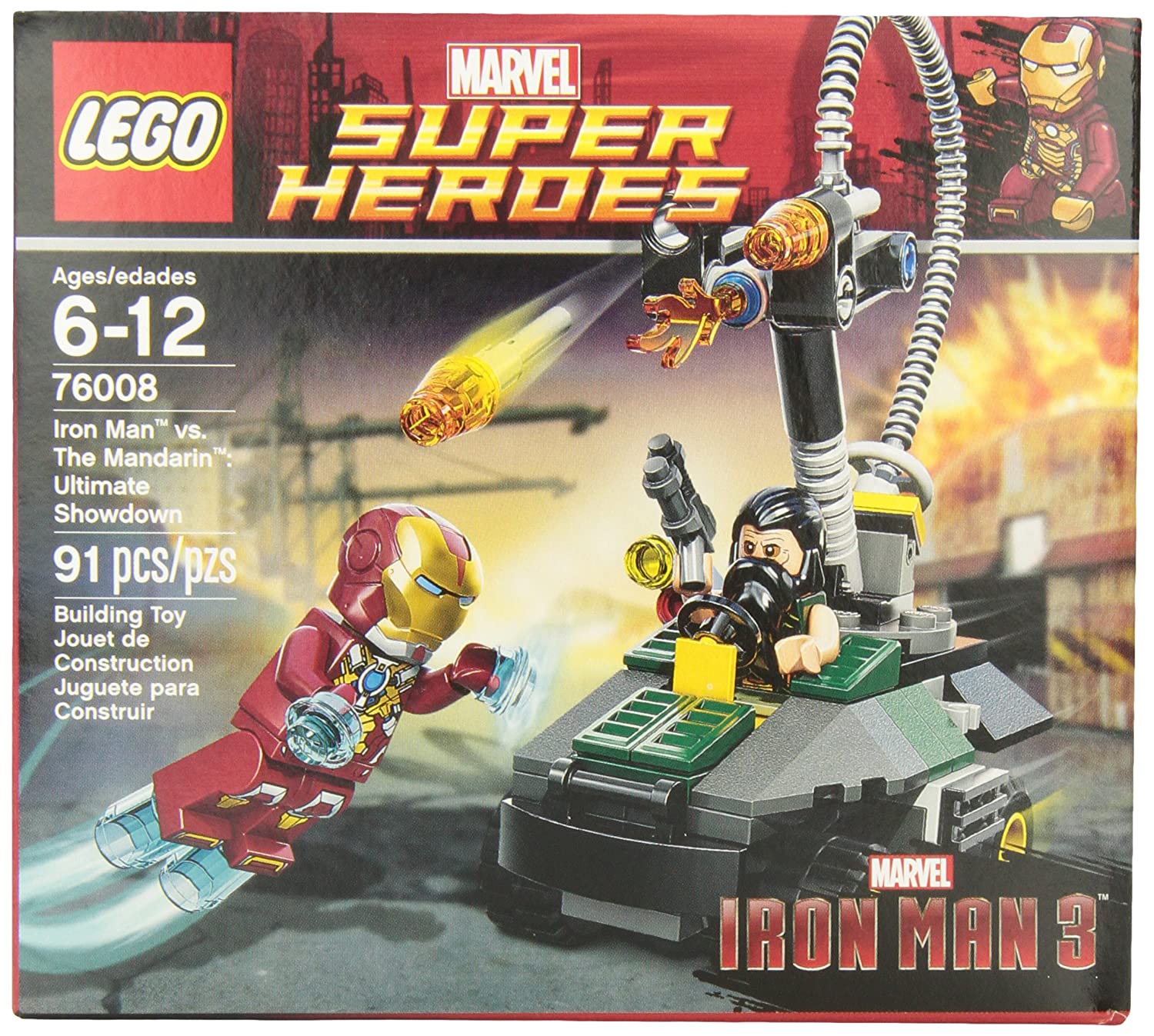 LEGO Super Heroes Iron Man vs. The Mandarin Ultimate Showdown