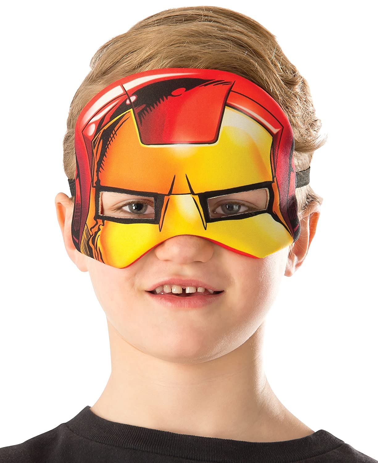 Rubie's Costume Marvel Universe Iron Man Child Costume Plush Eye Mask