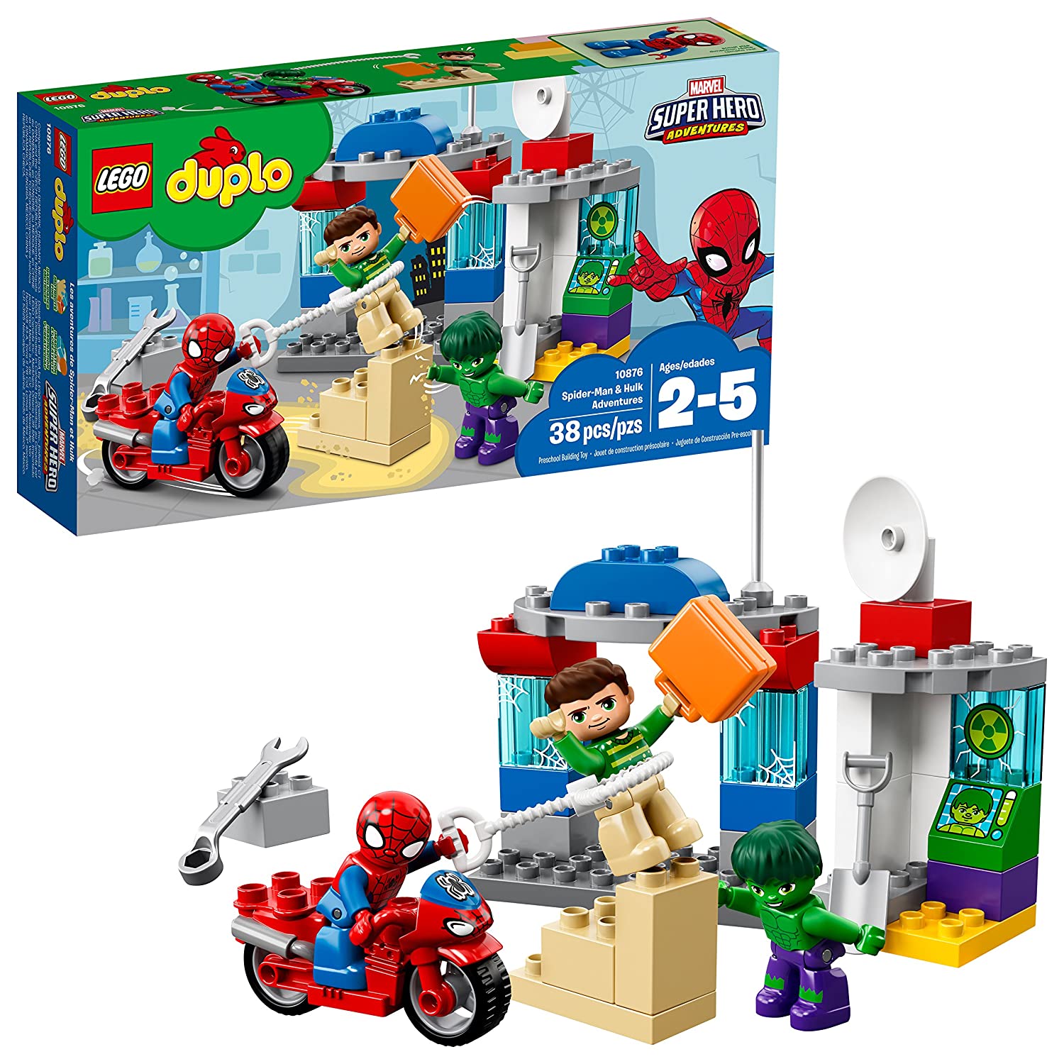 LEGO Duplo Super Heroes Duplo Super Heroes Spider-Man & Hulk Adventures