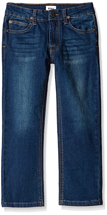 Hudson Jeans Boys' Big Parker Straight Knit Denim