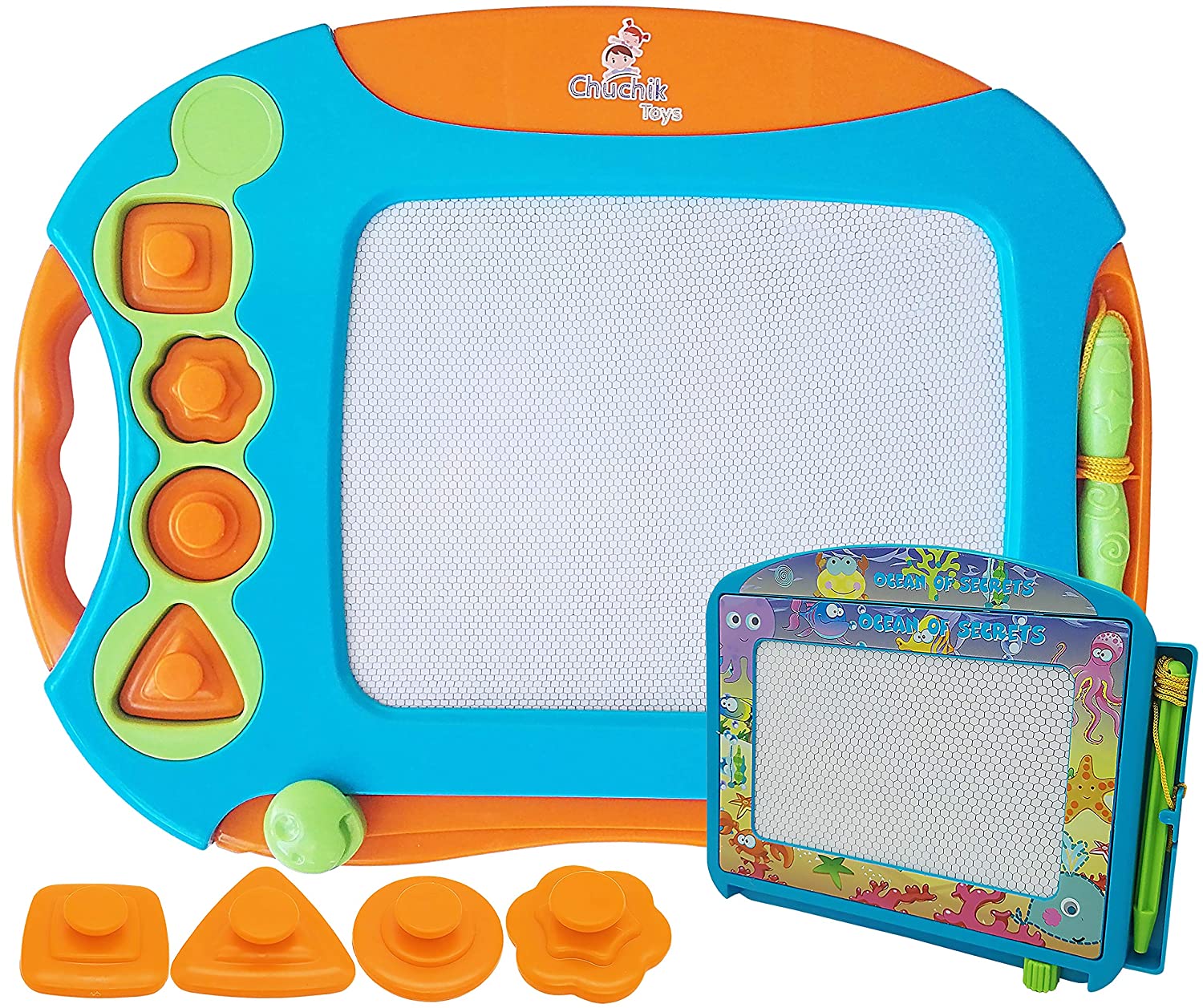 CHUCHIK Toys Magnetic Drawing Board for Kids and Toddlers