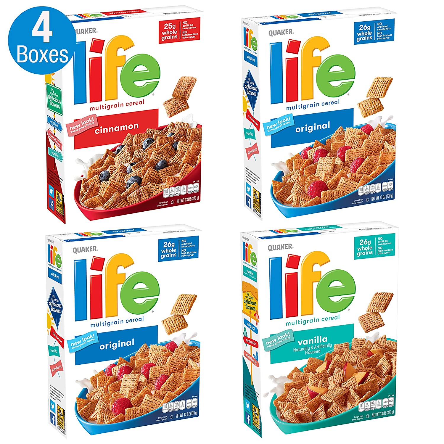 Quaker Life Breakfast Cereal