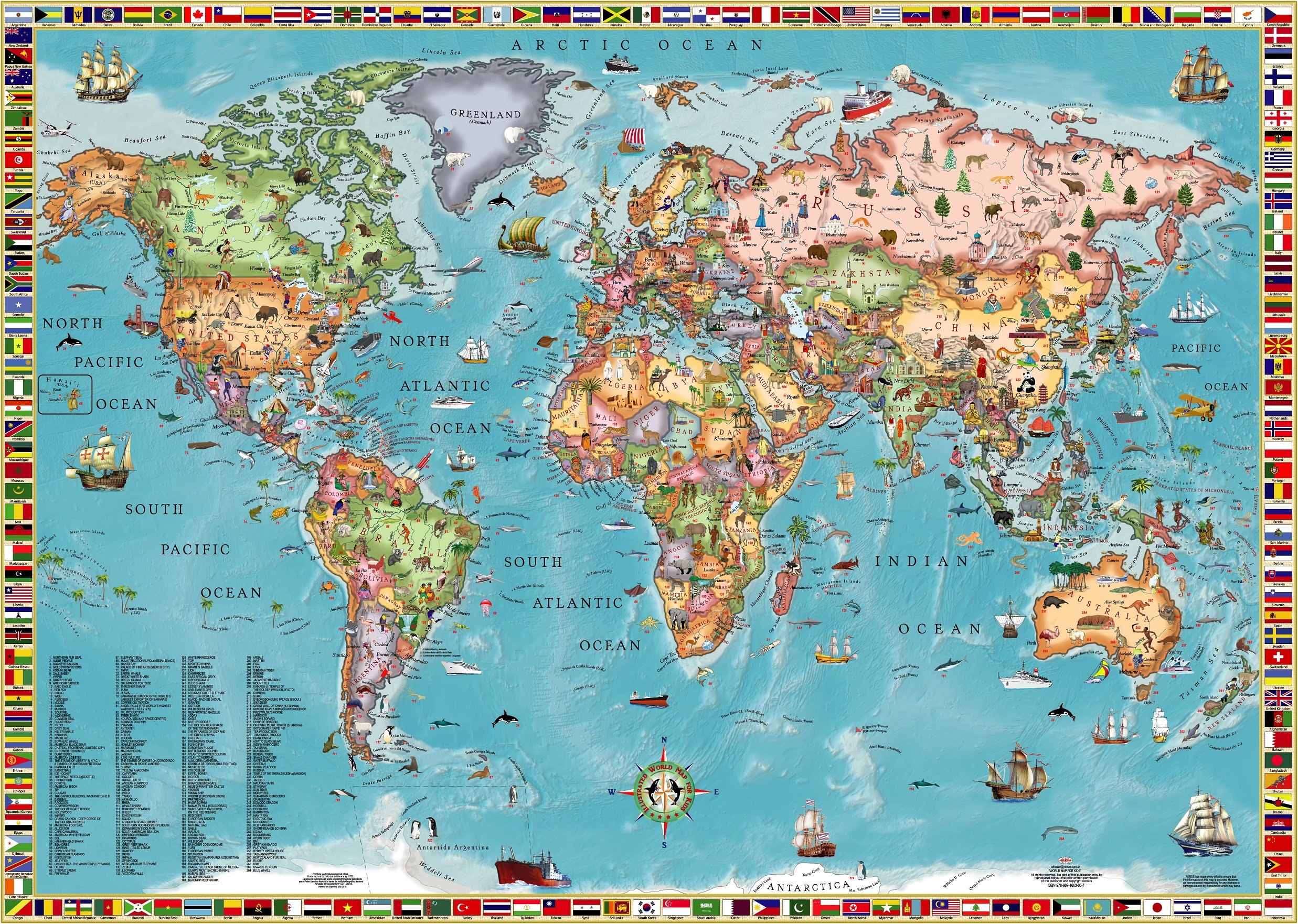 10 Best World Map for Kids 2024 - Buying Guide & Reviews 6