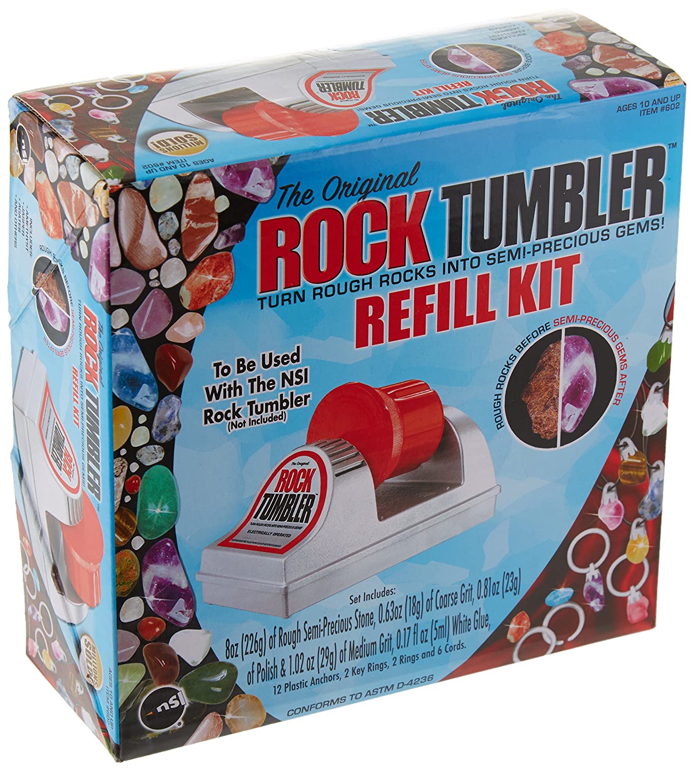 NSI Classic Crafts Rock Tumbler Classic Refill