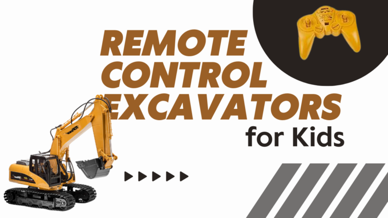 Remote Control Excavators for Kids